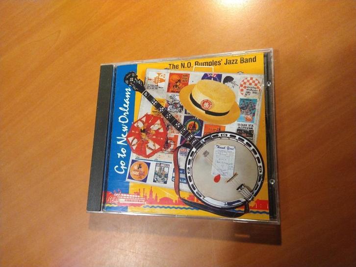 CD The N.O. Rumples' Jazz Band - Go to New Orleans, Cd's en Dvd's, Cd's | Jazz en Blues, Zo goed als nieuw, Jazz, 1980 tot heden