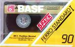 BASF Muziekcassette - 5 Ferro 90  Package, 2 t/m 25 bandjes, Ophalen of Verzenden, Pop, Nieuw in verpakking