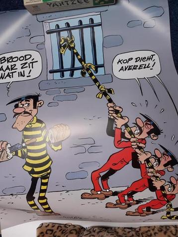 De Daltons (uit Lucky Luke) op een poster. Heel leuk beschikbaar voor biedingen