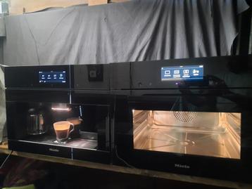 Miele combi stoomoven DGC7840 + Miele koffiemachine CVA7845  beschikbaar voor biedingen