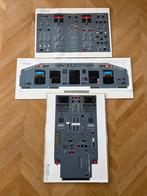 Embraer E175/190 Cockpit Poster, Verzamelen, Luchtvaart en Vliegtuigspotten, Ophalen of Verzenden, Nieuw, Kaart, Foto of Prent