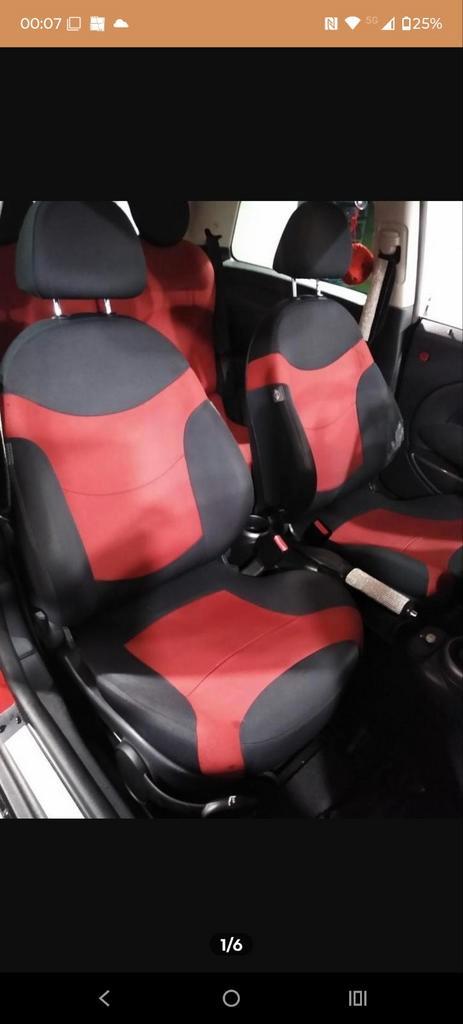 Te koop stoffen mini R50 interieur bekleding rood/ zwart, Auto-onderdelen, Interieur en Bekleding, Mini, Gebruikt, Ophalen