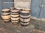 Eiken houten regenton whiskyvat 200 liter zwarte band, Gerard Krale, Nieuw, Ophalen of Verzenden, Info@gkrale.nl