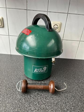 Koltec schrikdraad apparaat , klok , paddenstoel .  beschikbaar voor biedingen
