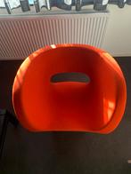 Moroso oranje kuipstoel, Huis en Inrichting, Stoelen, Ophalen, Zo goed als nieuw, Stof, Modern