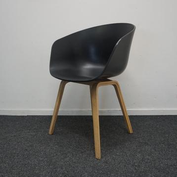 HAY About a Chair AAC22 Design Stoel | Zwart | Eiken beschikbaar voor biedingen