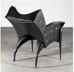 Borek Sipek Maletak fauteuil in perfecte staat Memphis Desig, Ophalen, 75 tot 100 cm, Zo goed als nieuw, Metaal