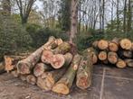 Brandhout boomstammen eik - essen - berk, Tuin en Terras, Haardhout, Ophalen