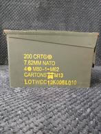 Munitiekist 7.62 NATO., Verzamelen, Militaria | Algemeen, Ophalen of Verzenden, Landmacht, Nederland, Kist of Geocache