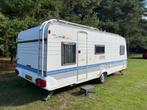 Hobby 560 KMFE - STAPELBED - DOREMA VOORTENT - SUPER NETJES, Caravans en Kamperen, Hobby, Schokbreker, Particulier, 5 tot 6 meter
