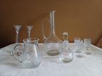 Set van kristal, Ophalen