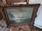 Zeer oud olieverf schilderij in barokke lijst, Antiek en Kunst, Kunst | Schilderijen | Klassiek, Ophalen of Verzenden