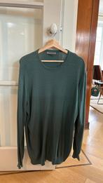 Corneliani dunne zomer trui groen katoen maat 58 XXL italy, Corneliani, Overige maten, Ophalen of Verzenden, Gedragen