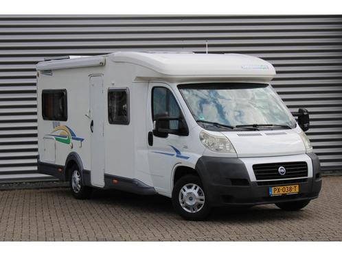 Chausson Flash 08 Fiat 130PK Zonnepaneel Buitendouche, Caravans en Kamperen, Campers, Bedrijf, tot en met 4, Half-integraal, Chausson