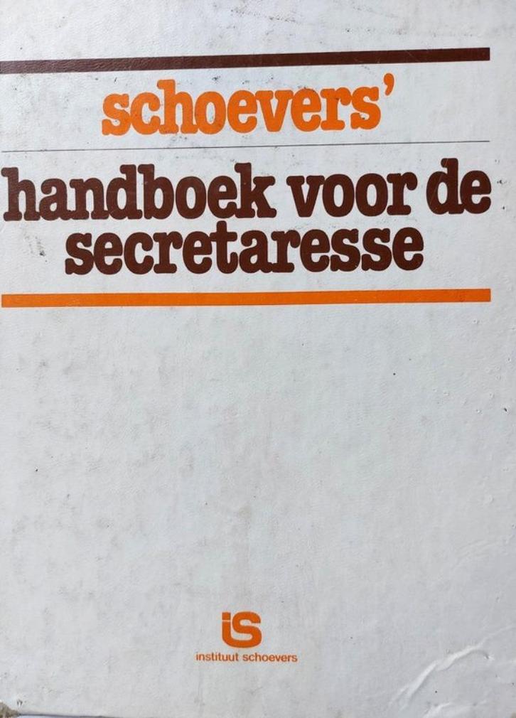 Schoevers' handboek voor de secretaresse, Boeken, Schoolboeken, Gelezen, Overige vakken, Overige niveaus, Ophalen of Verzenden