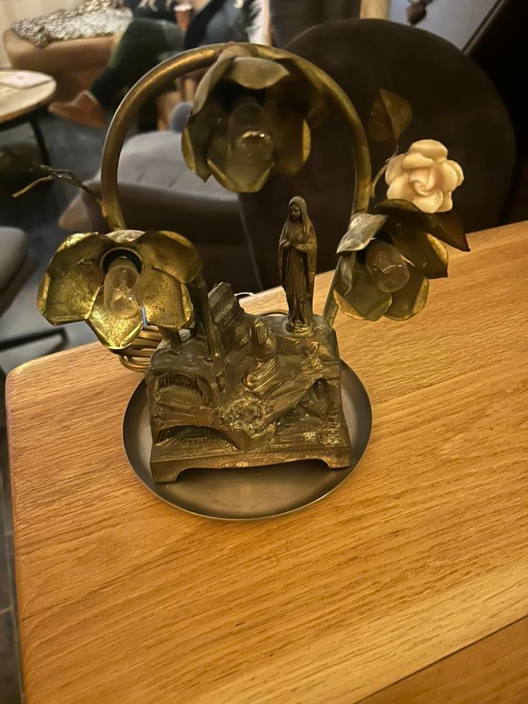 Maria lamp met speeldoos, Ophalen, Zo goed als nieuw