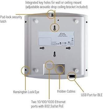 Ruckus ZoneFlex R600 – Enterprise WiFi Access Point (WiFi 5), Computers en Software, Accesspoints, Gebruikt, Ophalen