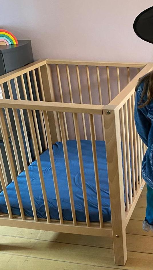 Bopita box hout in nette staat, Kinderen en Baby's, Boxen, Gebruikt, Ophalen