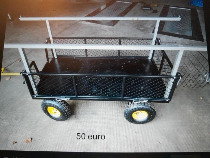 Bolderkar / Viskar - Zo Goed Als Nieuw!, Watersport en Boten, Hengelsport | Karpervissen, Zo goed als nieuw, Ophalen