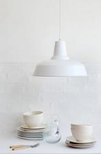 Hanglamp 'Floor', NiEUW, 3stuks, offwhite,, Scandinavisch, Vintage, Landelijk, 50 tot 75 cm, Nieuw, Ophalen of Verzenden