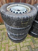 Winterbanden op stalen velgen 5x112, Auto diversen, Ophalen, Zo goed als nieuw