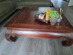 Opium Tafel 100x100, Huis en Inrichting, Tafels | Salontafels, Ophalen, Gebruikt, Vierkant, Oosters