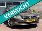 Volvo V70 1.6 T4 Nordic+ Automaat|Leder|1e Eig, Zwart, 4 cilinders, Bruin, 1600 kg