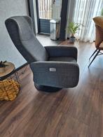 Relaxed fauteuil met accu, Huis en Inrichting, Fauteuils, Ophalen, Minder dan 75 cm, Zo goed als nieuw, Stof