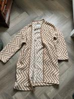 Gaaf caramel kleur zig zag lang dames winter vest Anna mt XL, Studio Anneloes, Ophalen of Verzenden, Zo goed als nieuw, Maat 46/48 (XL) of groter