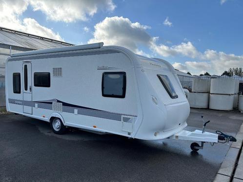 Hobby Excellent 560 KMFE | Airco, mover, voortent, thule, Caravans en Kamperen, Caravans, Particulier, tot en met 6, 1250 - 1500 kg