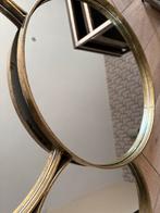 Light&Living Spiegel Goud - Circle Design, Huis en Inrichting, Woonaccessoires | Spiegels, Rond, Ophalen of Verzenden, Zo goed als nieuw