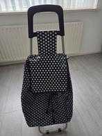 Boodschappentrolley, Sieraden, Tassen en Uiterlijk, Tassen | Reistassen en Weekendtassen, Ophalen, Zo goed als nieuw, Zwart, 30 cm of meer
