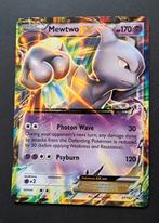 Jumbo oversized kaart Mewtwo EX - holofoil #XY183 - 2016, Ophalen of Verzenden, Zo goed als nieuw, Losse kaart, Foil