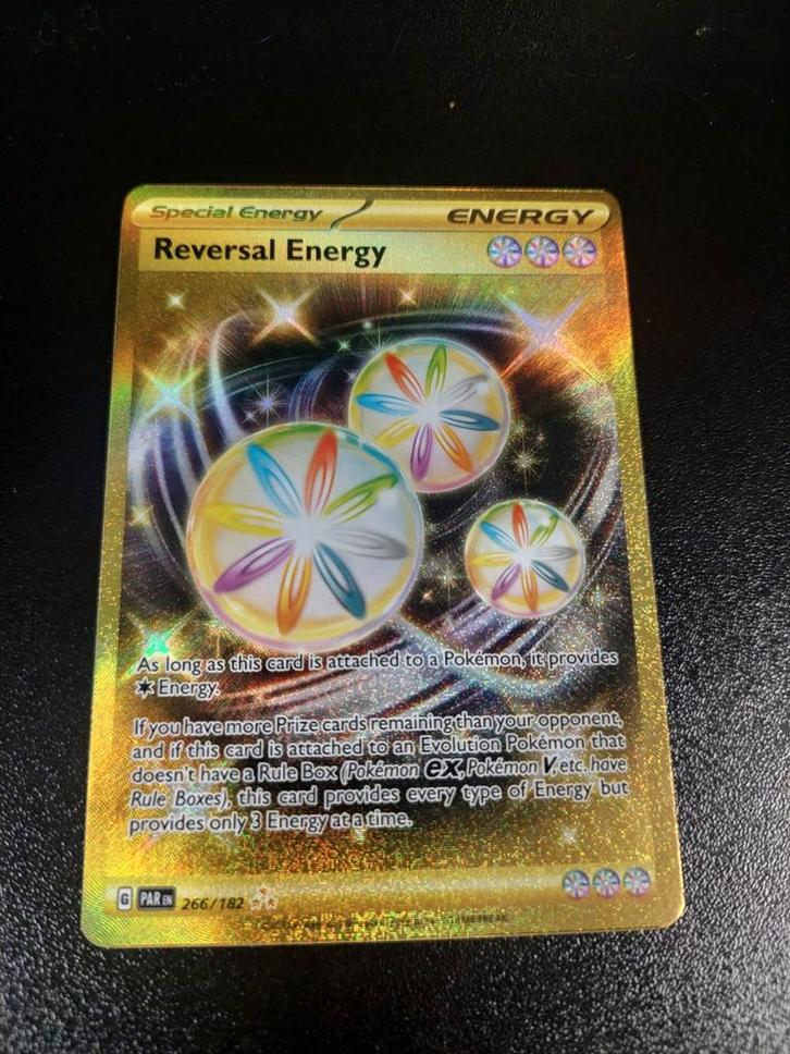 Reversal Energy Gold - Pokémonkaart, Hobby en Vrije tijd, Verzamelkaartspellen | Pokémon, Nieuw, Ophalen of Verzenden