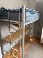 Hoogslaper met dik matras!, Huis en Inrichting, Slaapkamer | Stapelbedden en Hoogslapers, Ophalen, Gebruikt, Eenpersoons, 160 tot 180 cm