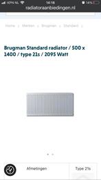 Nieuwe Brugman radiator 500hx1400brx21 compact 4, Doe-het-zelf en Verbouw, Nieuw, Ophalen of Verzenden