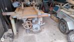 Zaagbank met zware motor - werkt prima!, Doe-het-zelf en Verbouw, Gereedschap | Zaagmachines, Ophalen