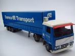 Tekno - Volvo F10 met huiftrailer '' Damco Transport '' 1:50, Ophalen of Verzenden, Zo goed als nieuw, Bus of Vrachtwagen, Tekno