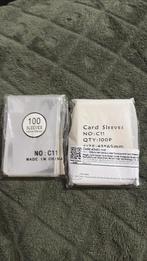 Card sleefs, Ophalen, Nieuw