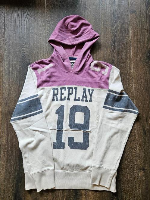 Replay hoodie heren maat L, Kleding | Heren, Truien en Vesten, Zo goed als nieuw, Maat 52/54 (L), Ophalen of Verzenden