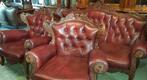 Barok Leder Chesterfield, Ophalen