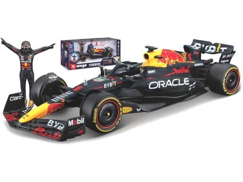 Bburago RB19 MAX VERSTAPPEN 2023 World Champion + figuur, Hobby en Vrije tijd, Modelauto's | 1:24, Nieuw, Auto, Bburago, Ophalen of Verzenden