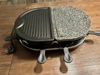 Princess stone & raclette set, Witgoed en Apparatuur, Gourmetstellen, Ophalen, Zo goed als nieuw, 8 personen of meer
