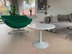 Space Age Design ronde tulp voet salontafel/bijzettafel H 46, Ophalen, 50 tot 100 cm, Rond, 50 tot 100 cm