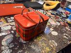 Vintage Blikken Picknickmand 'Hoot Mon!', Antiek en Kunst, Ophalen of Verzenden