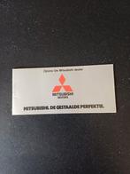 Autofolder Mitsubishi modellen 1979, Ophalen of Verzenden, Mitsubishi