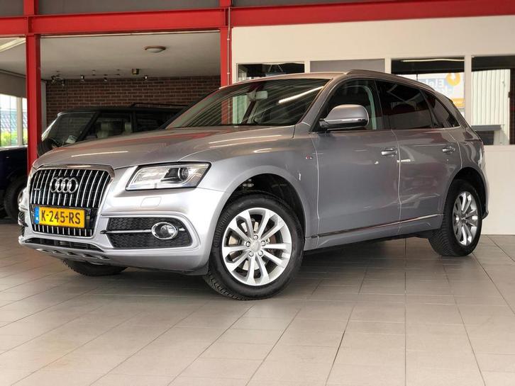 Audi Q5 2016 Grijs, Auto's, Audi, Particulier, Q5, Benzine, SUV of Terreinwagen, Automaat, Geïmporteerd, Zilver of Grijs, Zwart