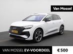 Audi Q4 e-tron 50 quattro S edition 77 kWh 299 PK | Navigati, 12 maanden, 488 km, Zwart, Wit