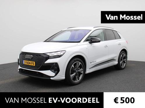 Audi Q4 e-tron 50 quattro S edition 77 kWh 299 PK | Navigati, Auto's, Audi, Bedrijf, Te koop, Q4 e-tron, 4x4, ABS, Achteruitrijcamera