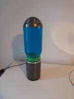 Lava lamp blauw met groen, Ophalen, Zo goed als nieuw